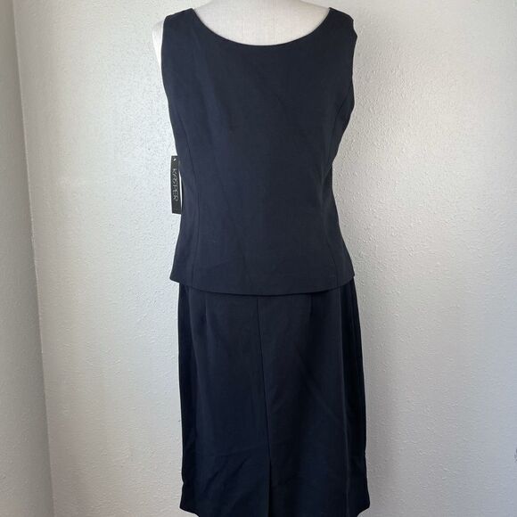 NWT Kasper 3 Piece Black Suit Size 10 - Picture 9 of 15